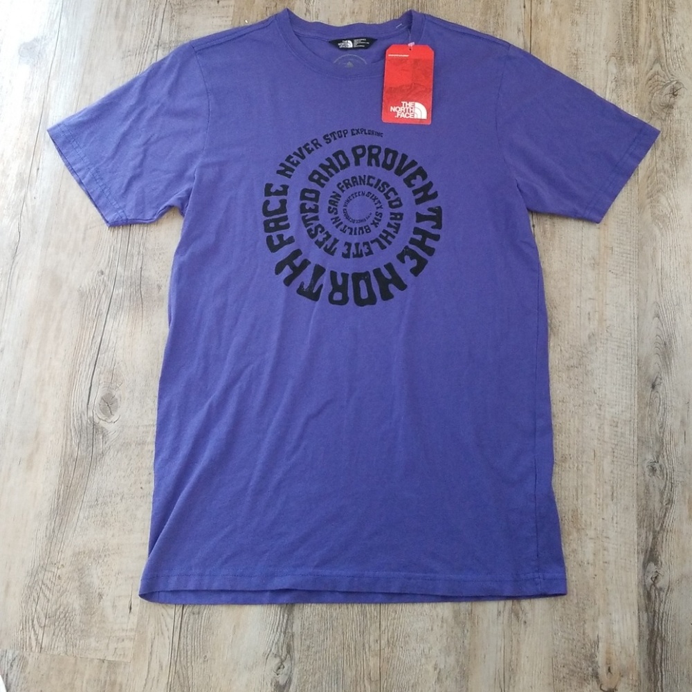 Men's sz s the north face spiral t-shirt nwt